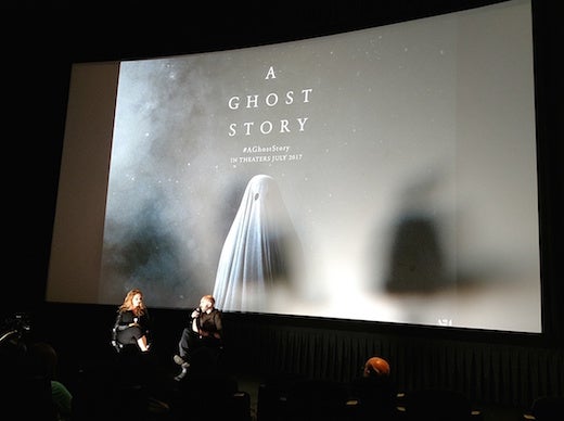 David Lowery discusses "A Ghost Story" and his Adobe post-production workflow at a special screening at the Arclight Hollywood on Tuesday, July 18, 2017. (Mikey Glazer)