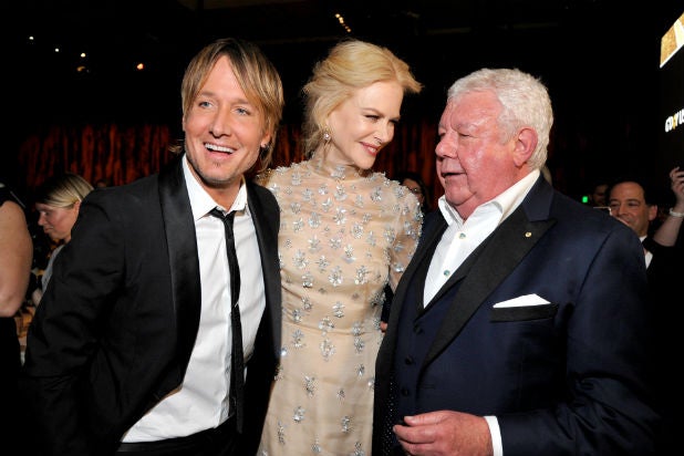 David Hill Keith Urban Nicole Kidman