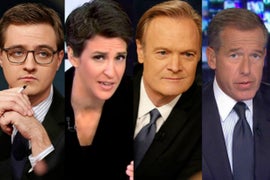 MSNBC Tops Fox News as Most-Watched Cable Network on Primetime Weekdays
