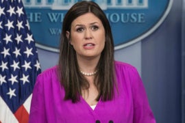Sarah Sanders: ‘My Credibility Is Higher Than the Media’s’