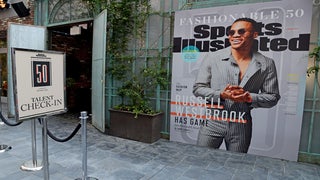 Russell Westbrook, Kyrie Irving Step Up Their Style Game at SI Fashionable 50 (Photos)