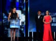 Stephanie McMahon and Ronda Rousey at ESPN Humanitarian Awards
