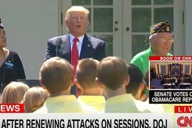 Trump Says It’s ‘Very Rude’ to Question Transgender Policy (Video)