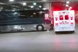 Roman Reigns Attempts to Kill Braun Strowman in WWE ‘GBOF’ Ambulance Crash (Video)