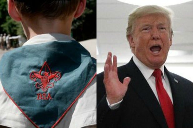 boy scouts trump
