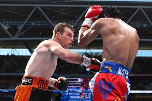 Jeff Horn vs Manny Pacquiao
