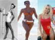 swimsuits collage