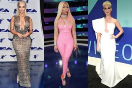 MTV Video Music Awards 2017: Red Carpet Arrivals, From Nicki Minaj to Katy Perry