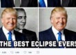 trump obama eclipse retweet