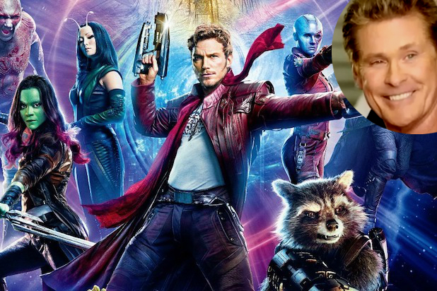 Guardians Of The Galaxy Music Video With David Hasselhoff In The