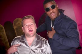 ‘The Boyega Is Mine’: Corden, Tambor Spar Over ‘Star Wars’ Star in Brandy & Monica Spoof (Video)