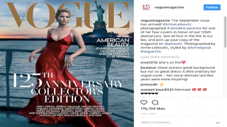 Statue of Liberty on Vogue’s Jennifer Lawrence Cover Offends Breitbart Editor