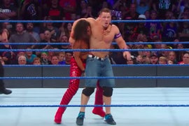 Watch WWE Superstar Shinsuke Nakamura Drop John Cena Straight on His Head (Video)