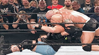 ‘Raw 25’: Watch ‘Stone Cold’ Steve Austin Deliver a Stunner to WWE Boss Vince McMahon (Video)