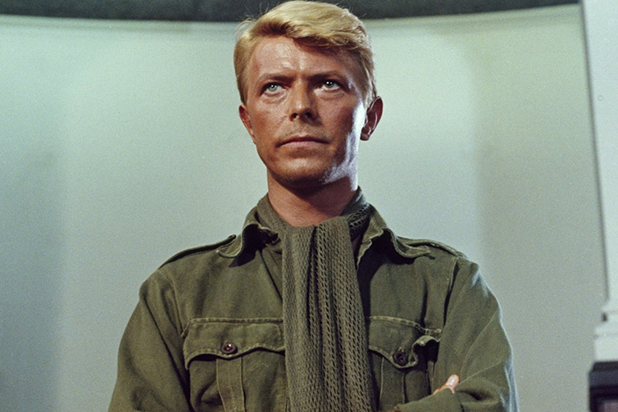 David Bowie in Merry Christmas, Mr. lawrence David Bowie in Merry Christmas, Mr. lawrence