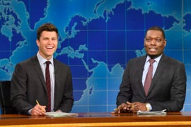 ‘Saturday Night Live’: Colin Jost, Michael Che Take Over as Co-Head Writers