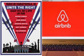 White Supremacist Rally Goers Get Airbnb-Booted