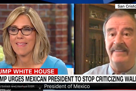 Former Mexican President Vincente Fox Says F-Word on CNN, Anchor Not Amused (Video)