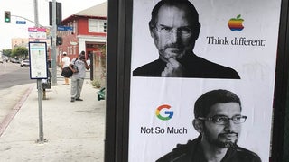 Ads Posted Near Google’s LA Office Blast Firing of Memo-Sending Employee