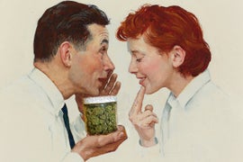 6 Dank Norman Rockwell Portraits If His Museum Becomes Weed Dispensary