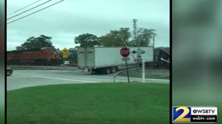 Watch a Train Plow Through a Semi-Truck, Because It’s Friday (Video)