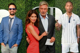 Celebs Serving US Open Love: From Alec Baldwin to Lin-Manuel Miranda (Photos)