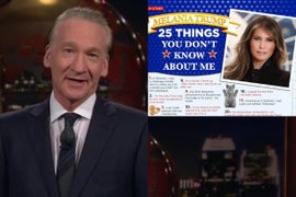 Bill Maher Taunts First Lady in Faux ’25 Things You Didn’t Know About Me’ List (Video)