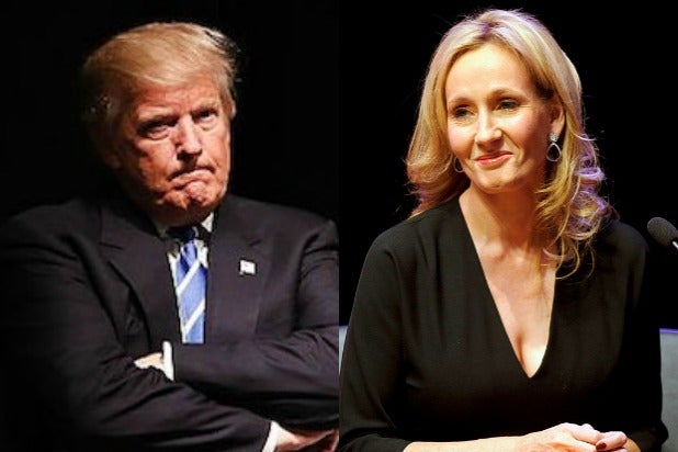 Donald Trump JK Rowling
