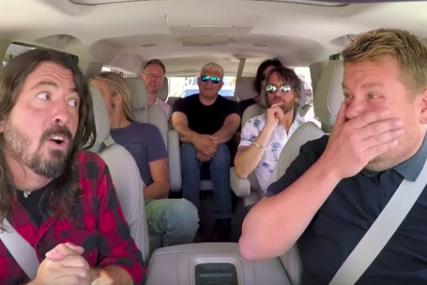 Foo Fighters on 'Carpool Karaoke'