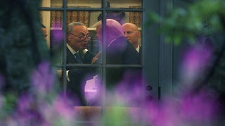 Chuck Schumer Caught Bragging About Trump on Hot Mic: ‘He Likes Me’ (Video)