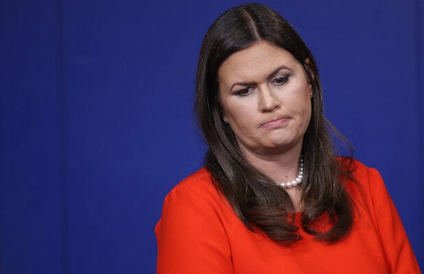 Sarah Huckabee Sanders Denies Report She S Quitting White House Job