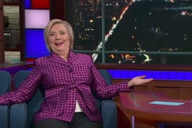 Hillary Clinton Accuses Putin of ‘Manspreading’ During Meetings (Video)