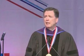 James Comey Speech Shouted Down by Howard University Student Protesters (Video)