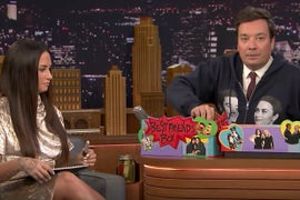 Demi Lovato, Fallon Prove They’re Not BFFs on ‘Tonight Show’ Game (Video)