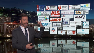 Jimmy Kimmel Compares Cassidy-Graham Health Care Proposal to Bill Cosby (Video)
