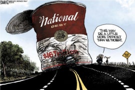 Pretend Dog @Doggeaux Mocks Pulitzer Prize-Winning Cartoonist’s War on ‘Debt’