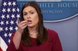 Sarah Sanders Holds Daily Press Briefing At The White House