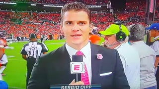 When Sergio Dipp Will Next Appear on ESPN’s Airwaves