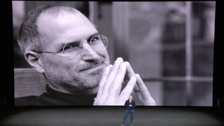 Steve Jobs’ Voice Provides a God-Like Intro to the Apple Event (Video)