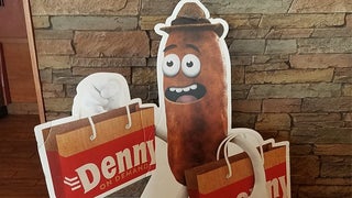 Denny’s New Mascot Drops a Deuce in Twitterverse: ‘A Turd Wearing a Hat’