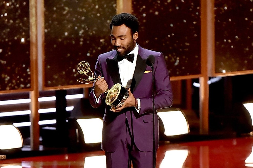 emmys donald glover donald trump win credit