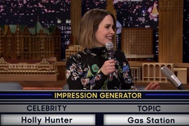 Sarah Paulson Nails Holly Hunter, Kathleen Turner Impressions With Fallon (Video)