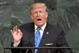 From ‘Raging Bully’ to ‘Apocalypse Soon’: #TrumpsUNSpeechtheMovie Is Trending