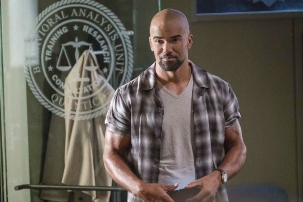 Shemar Moore on "Criminal Minds"
