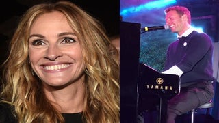 Party Report: Chris Martin Serenades Julia Roberts with ‘Pretty Woman’ (Video)