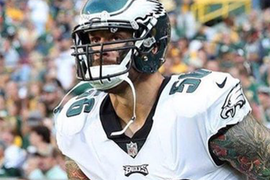 Philadelphia Eagles’ Chris Long Hailed for Donating Entire Season’s Paychecks to Charity