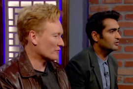 Kumail Nanjiani Gets Chopped in Half on Conan’s ‘Shadow of War’ Clueless Gamer (Video)