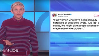 Ellen DeGeneres Joins #MeToo: This Is Not Male or Female, ‘It Is a Human Thing’ (Video)