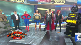 Happy Halloween! How Daytime TV Dressed Up: From Ellen’s Kardashian to ‘GMA’ Superheroes (Photos)