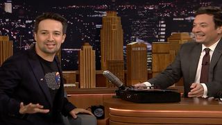 Lin-Manuel Miranda and Jimmy Fallon Perfectly Lip Sync ‘Weird Al’s’ ‘Polka Party’ (Video)